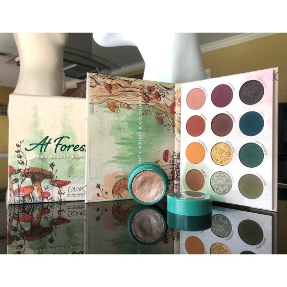 Colourpop x Raw Beauty Kristi At Forest Sight Eyeshadow Palette & Super Shock - Picture 2 of 11